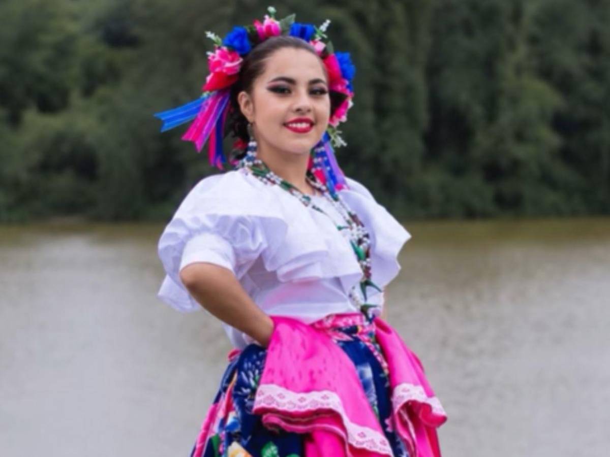 Era bailarina del grupo Oro Lenca: Alejandra Meza, joven que murió tras accidente en Intibucá