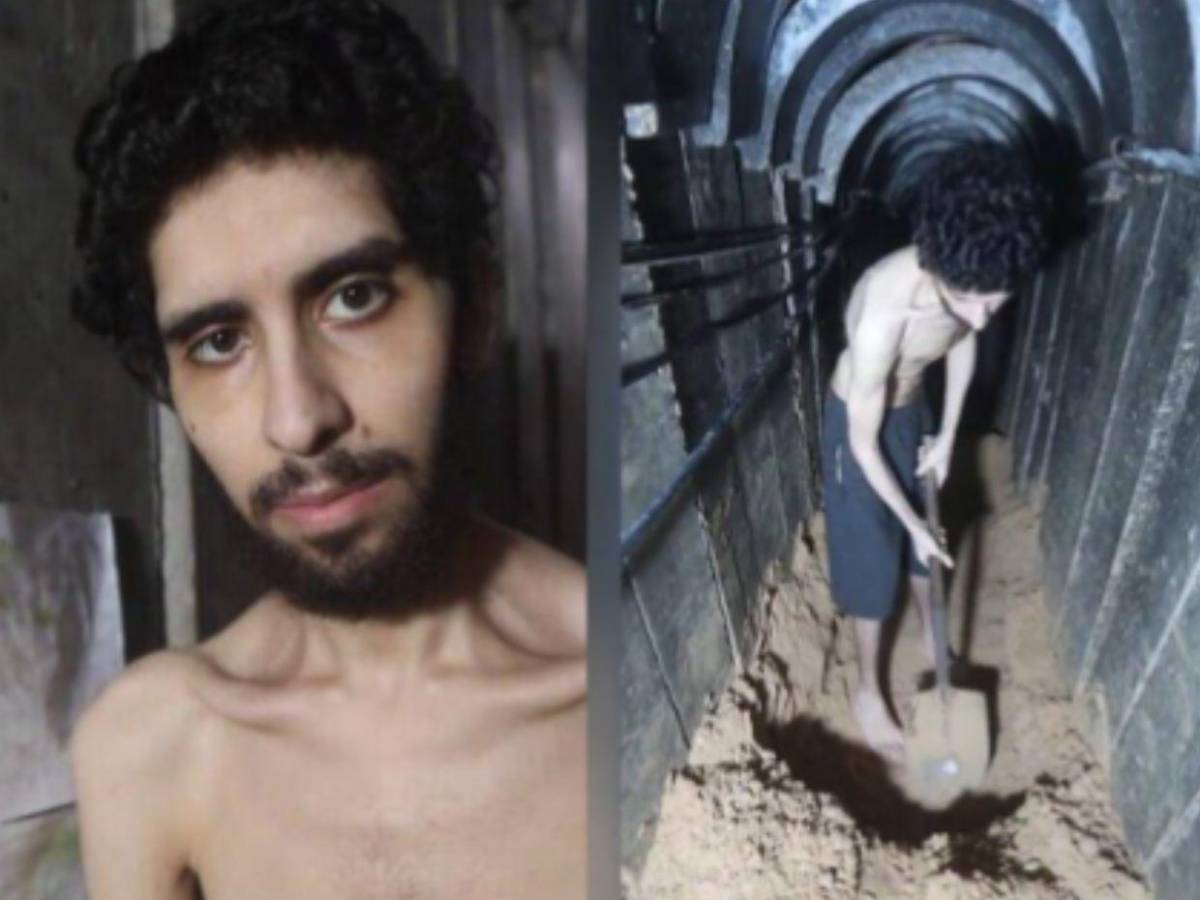 Evyatar David, rehén al que Hamás obligó a cavar su propia tumba; fue liberado 2 años después