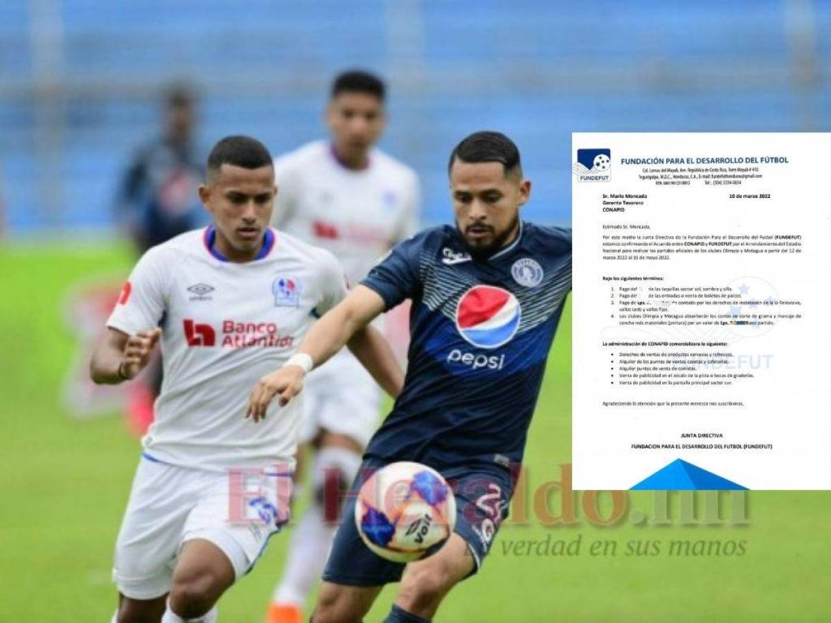 Oficial: Olimpia y Motagua ya tienen acuerdo con Conapid para uso del Estadio Nacional