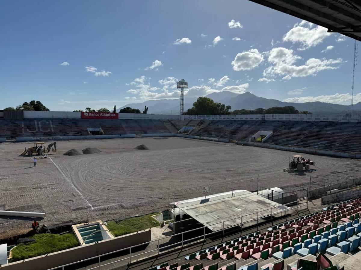 Así avanza la renovación del estadio Ceibeño: Será una completa belleza