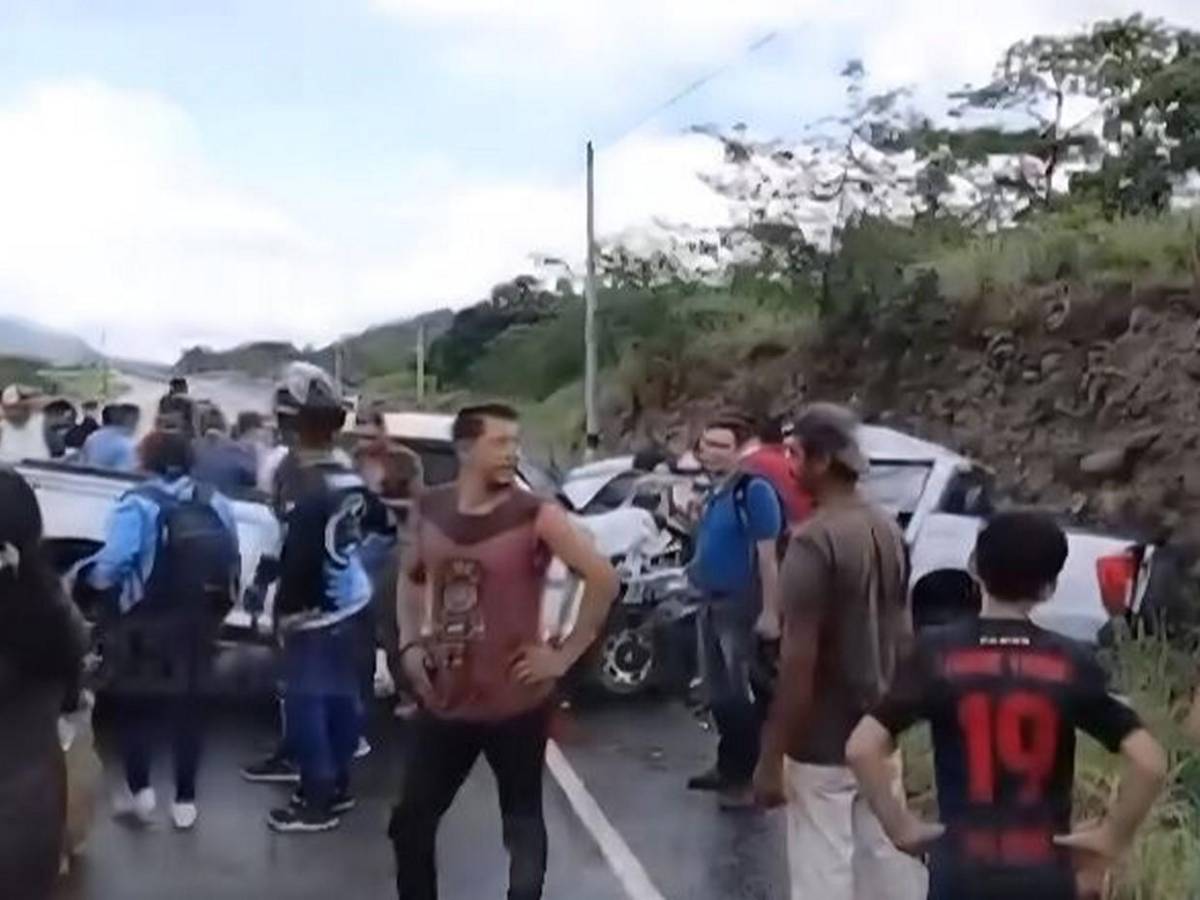 Las imágenes del brutal choque en Canal Seco que dejó dos muertos