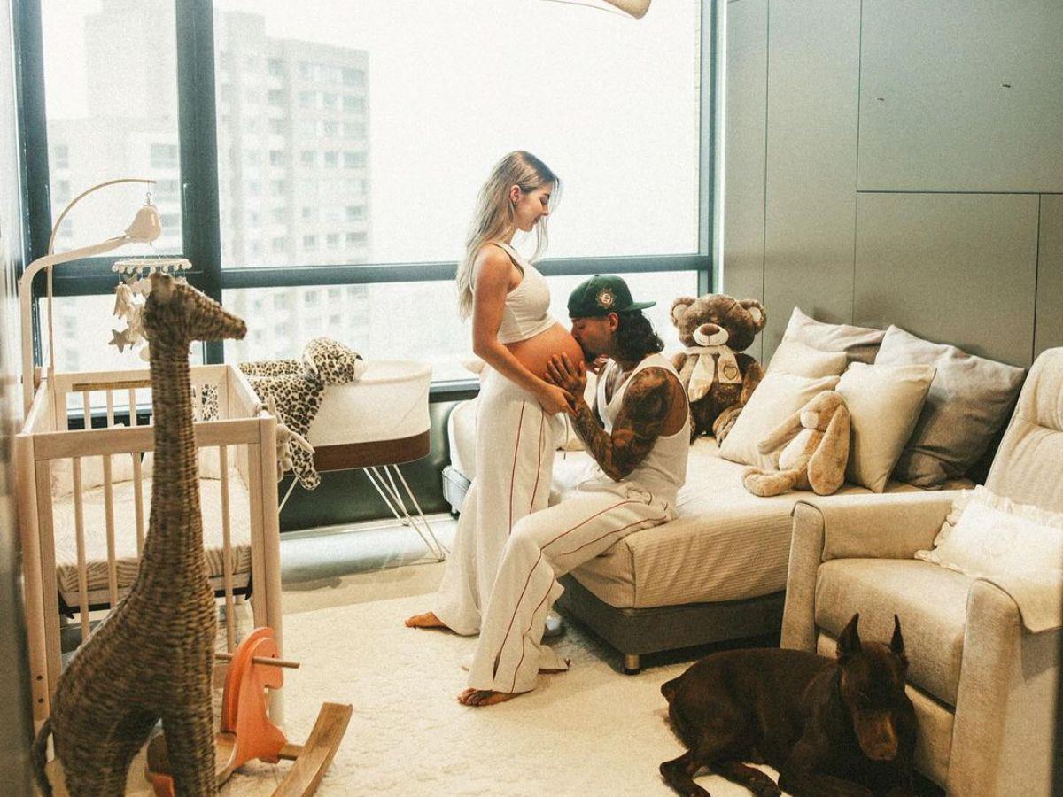 Las primeras imágenes de Paris, la hija de Maluma