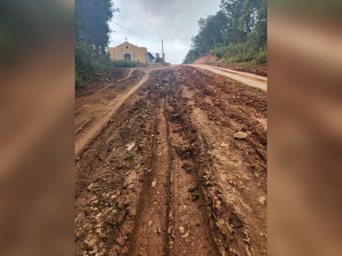 11 municipios de Lempira están incomunicados por lluvias