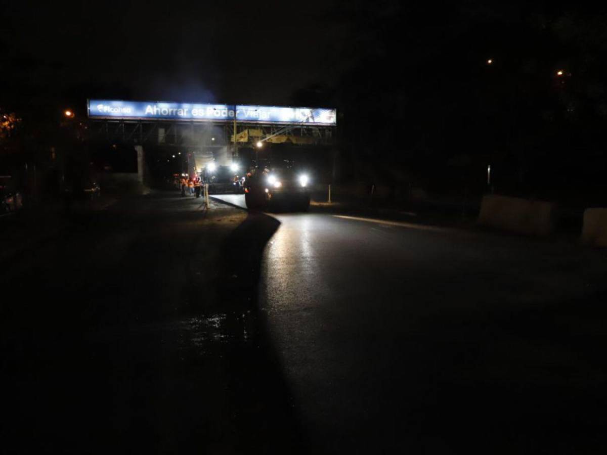 Se agiliza reconstrucción nocturna del Fuerzas Armadas con los “dragones”