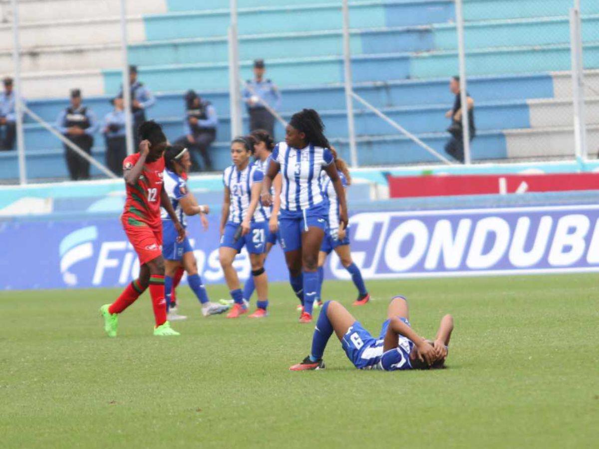 Selección Femenina de Honduras desciende tras caer goleada ante Martinica