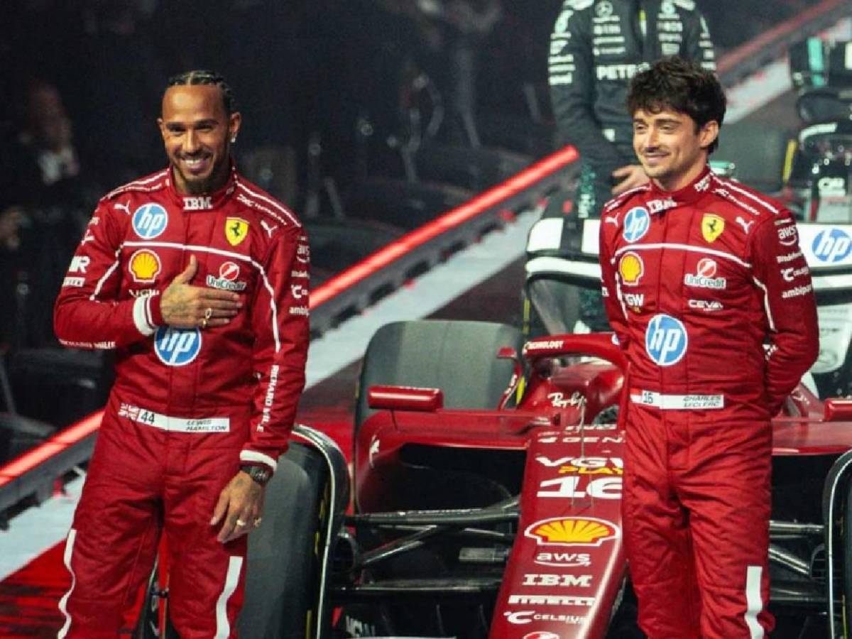 Así es la SF25, la nueva Ferrari de Lewis Hamilton para carreras en 2025
