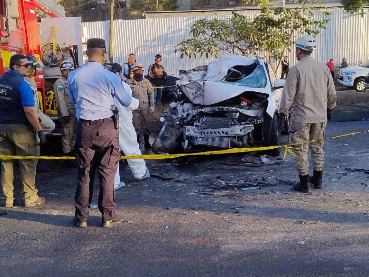 Alta velocidad y una persona muerta: el aparatoso accidente en el anillo periférico