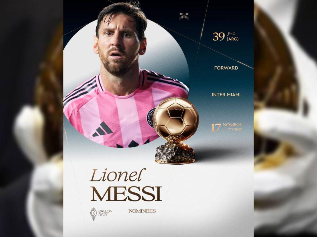 ¿Sorpresas? Estos son los 30 futbolistas nominados al Balón de Oro 2026