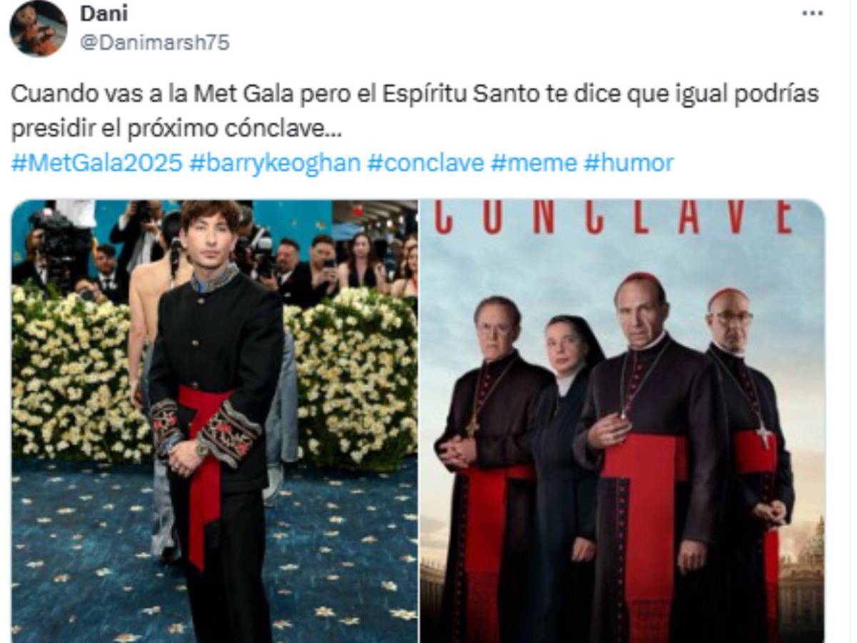 Los divertidos memes que dejó la Met Gala 2025