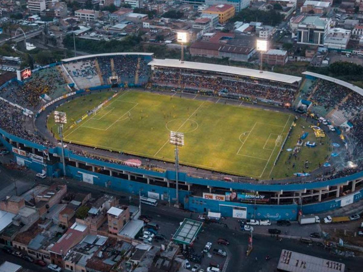 Así ha sido el cambio del Estadio Nacional de Tegucigalpa en sus 78 años