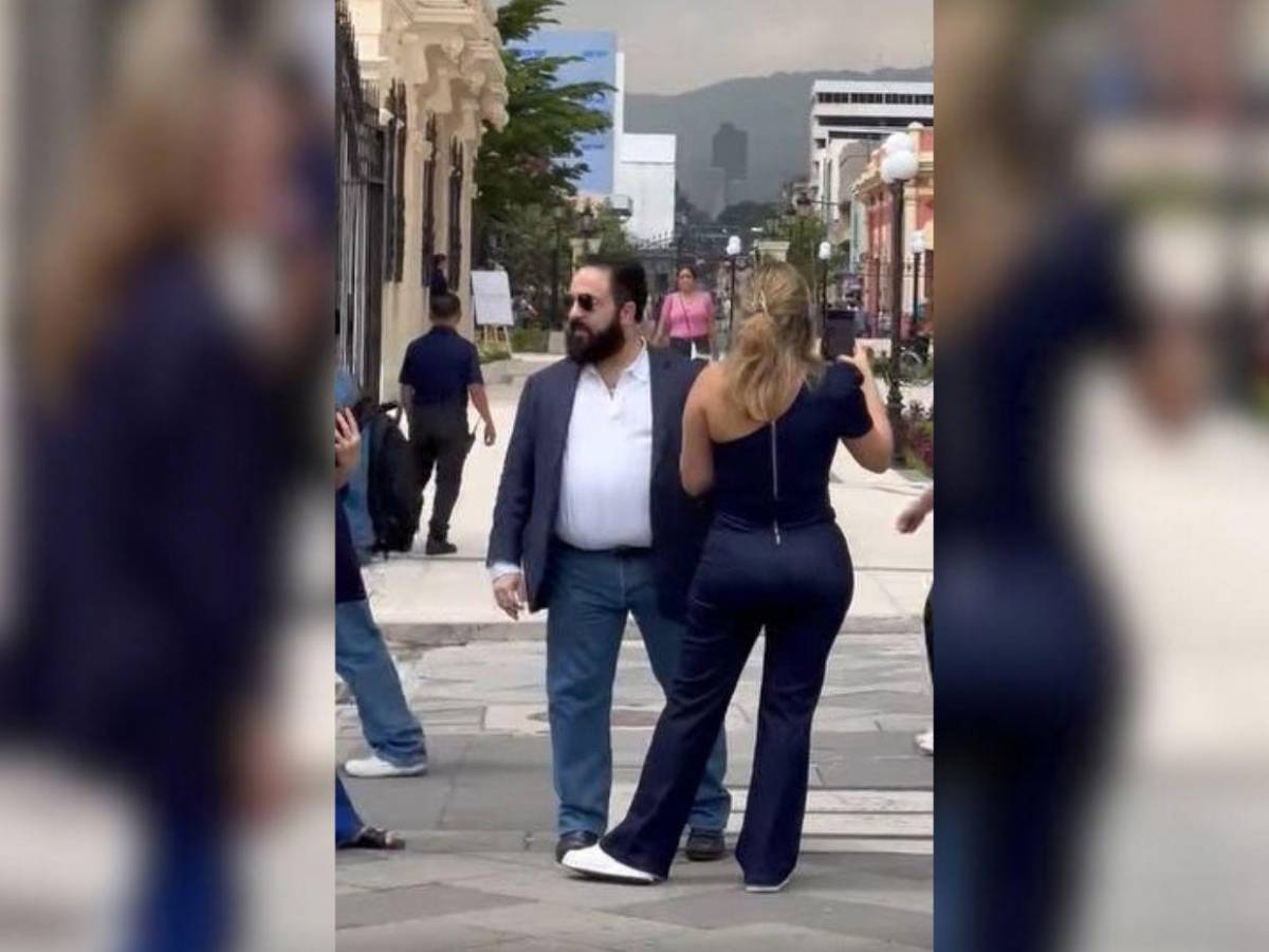 ¿Quién es la mujer que lo acompaña? Luis Redondo reaparece y es visto en El Salvador