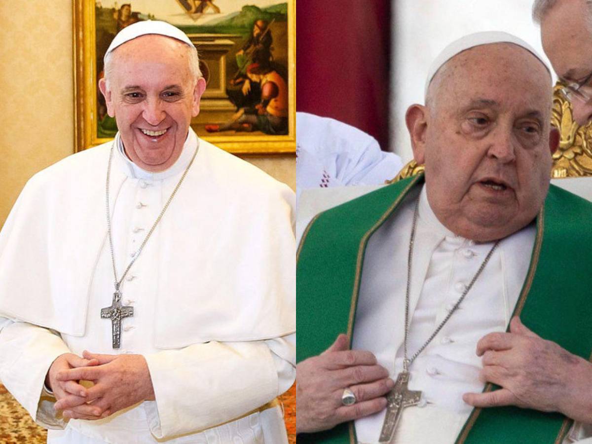 El cambio físico del papa Francisco: de líder enérgico a paciente frágil