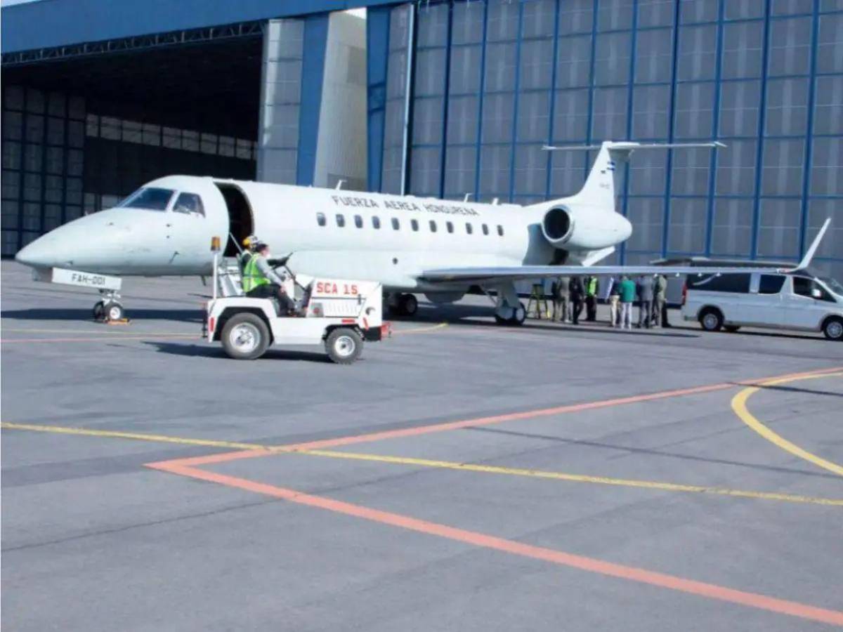 FOTOS: Así es el lujoso Embraer Legacy 600, jet presidencial que el gobierno de Honduras subasta