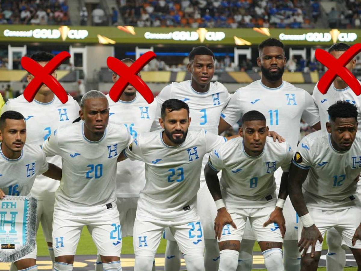Así sería el 11 de Honduras vs Haití en el primer juego eliminatorio de grupos