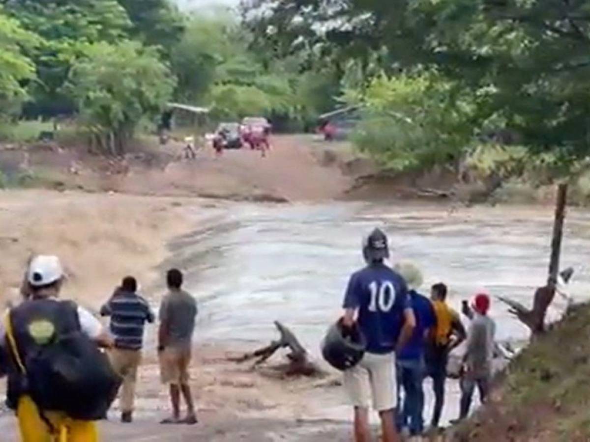 Unas 16 comunidades incomunicadas por lluvias en Los Amates, Valle