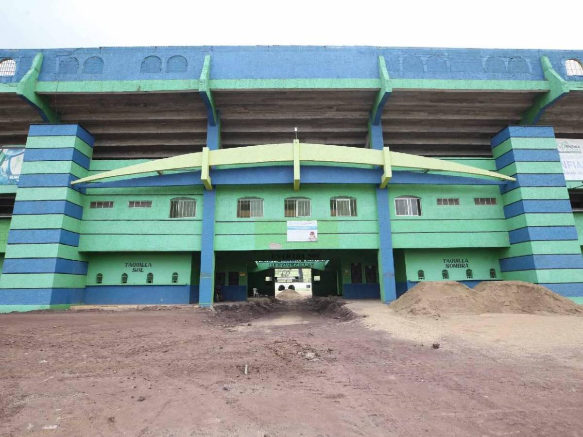 Así avanzan los trabajos de renovación en el estadio Juan Ramón Brevé: ¿Cuándo estará listo?