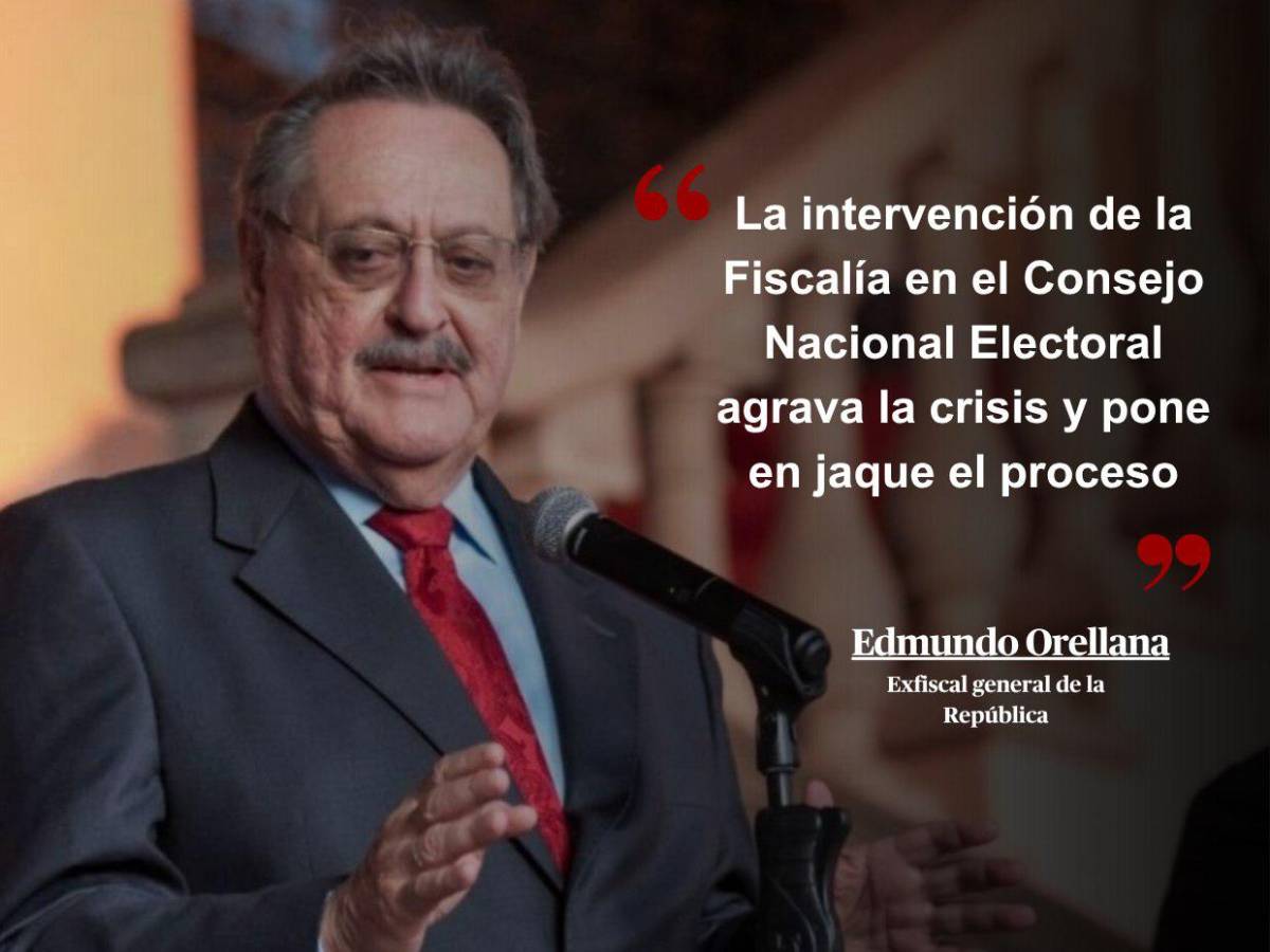 Hay un caos en el sistema electoral que pone en peligro las elecciones: Edmundo Orellana