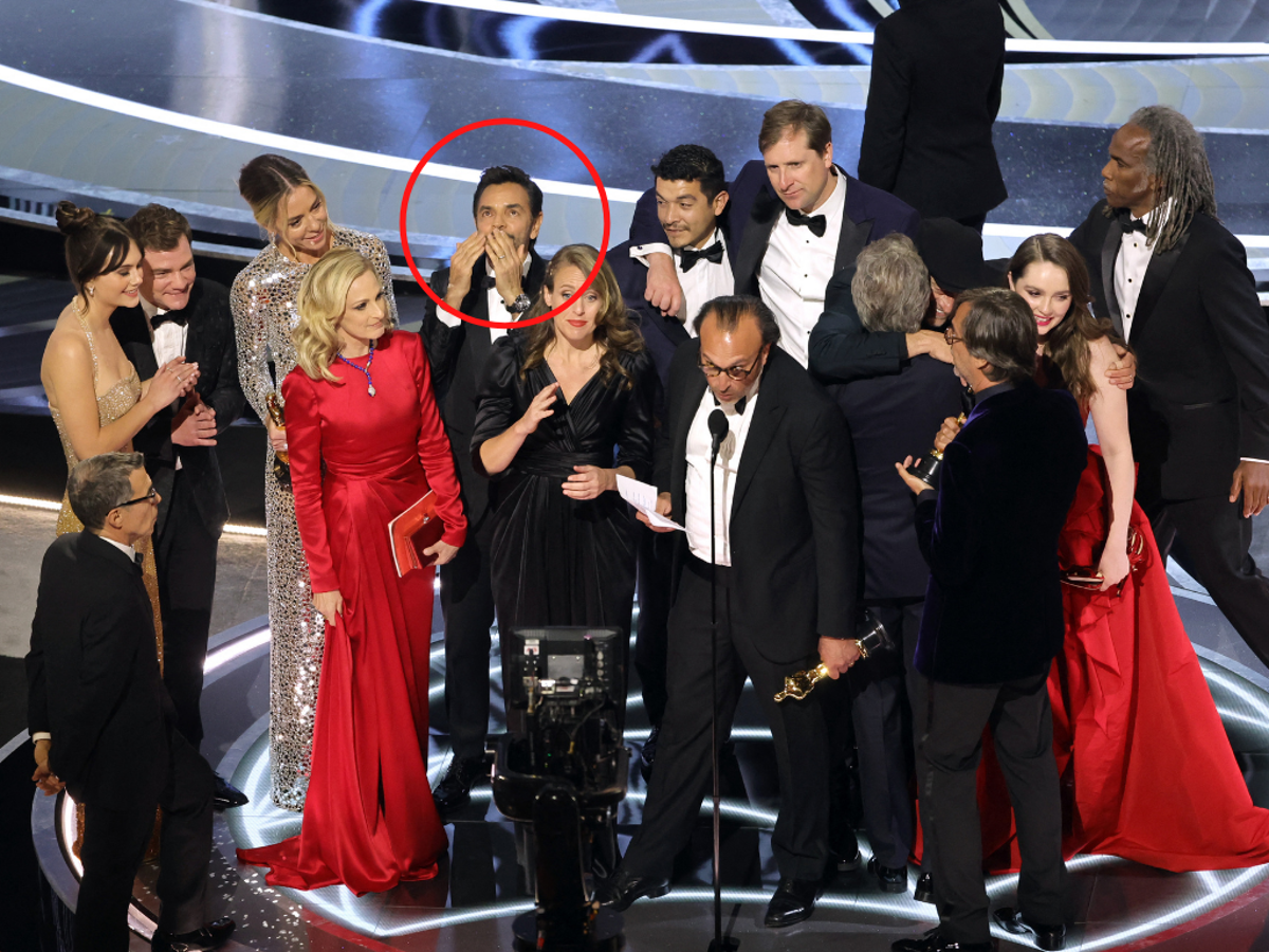 El gesto de Eugenio Derbez tras ganar un Oscar con la película CODA