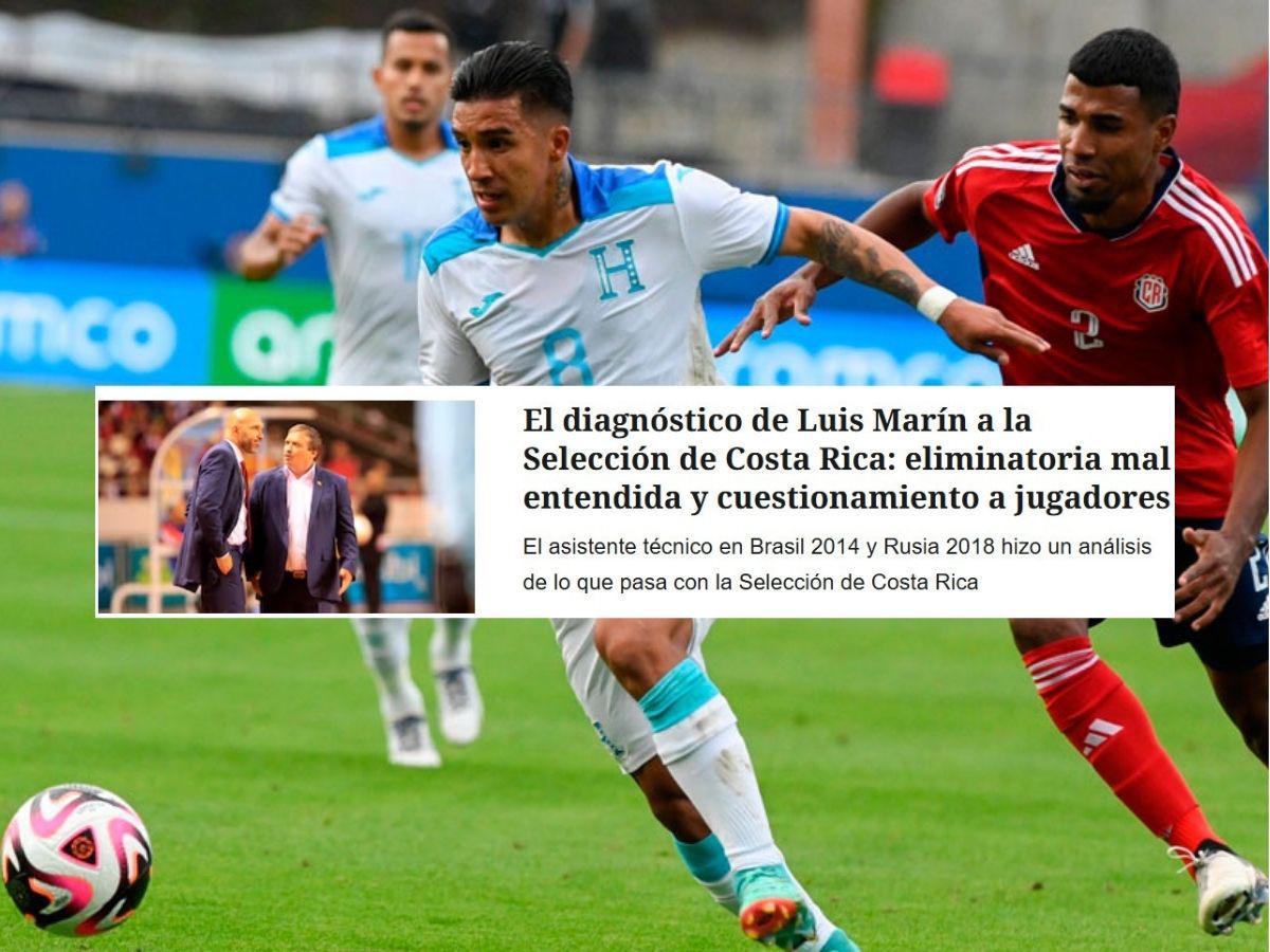Lo que dicen los medios en Costa Rica previo a juego contra Honduras
