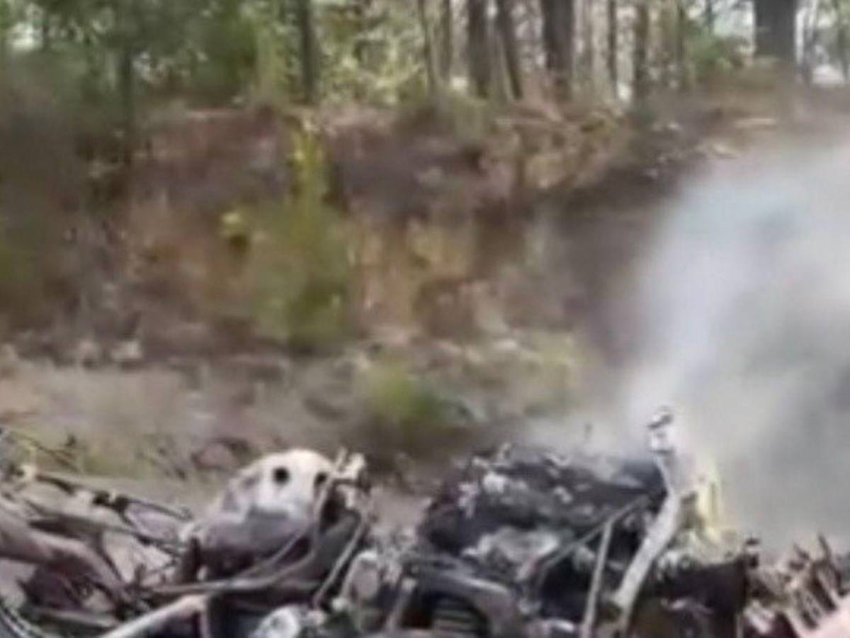 Muere carbonizado motociclista tras brutal choque en Intibucá