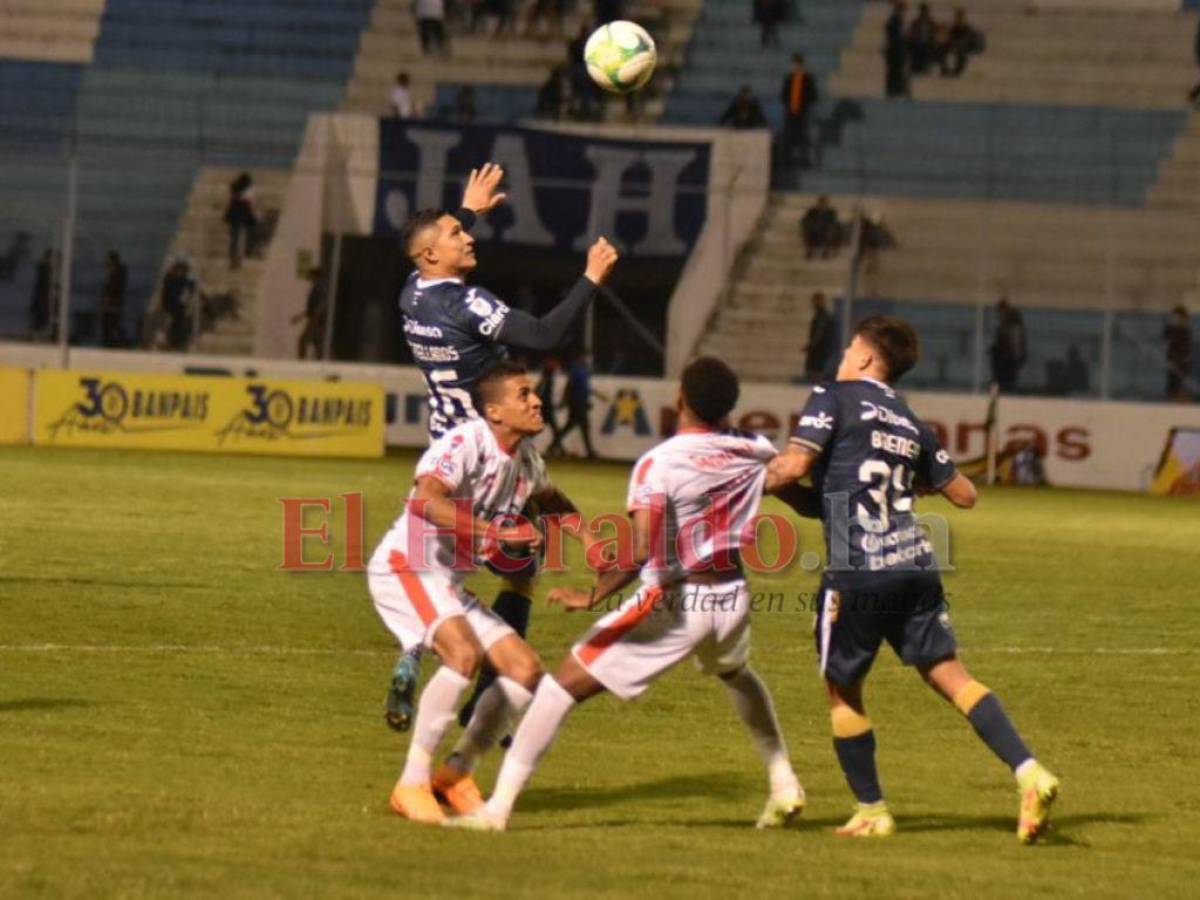 Agámez se gastó un golazo y evita derrota de Vida ante el Motagua en el estadio Nacional