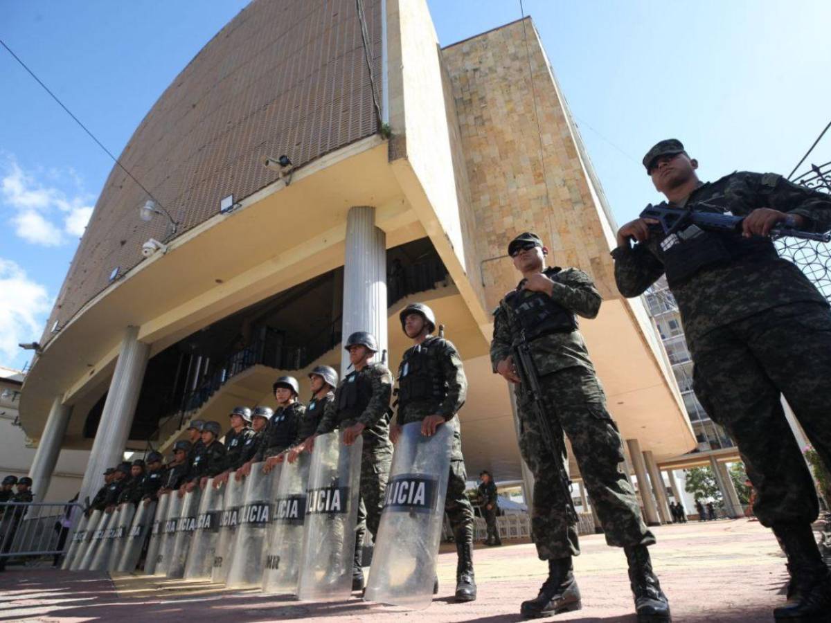 ¡Resguardado! Así luce el Congreso antes de la instalación de la primera legislatura