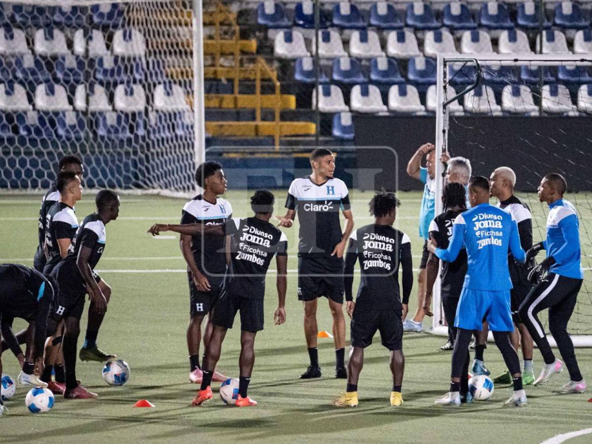 Entreno de Honduras: Sorpresa en el 11 y exseleccionado nicaragüense visita a la H