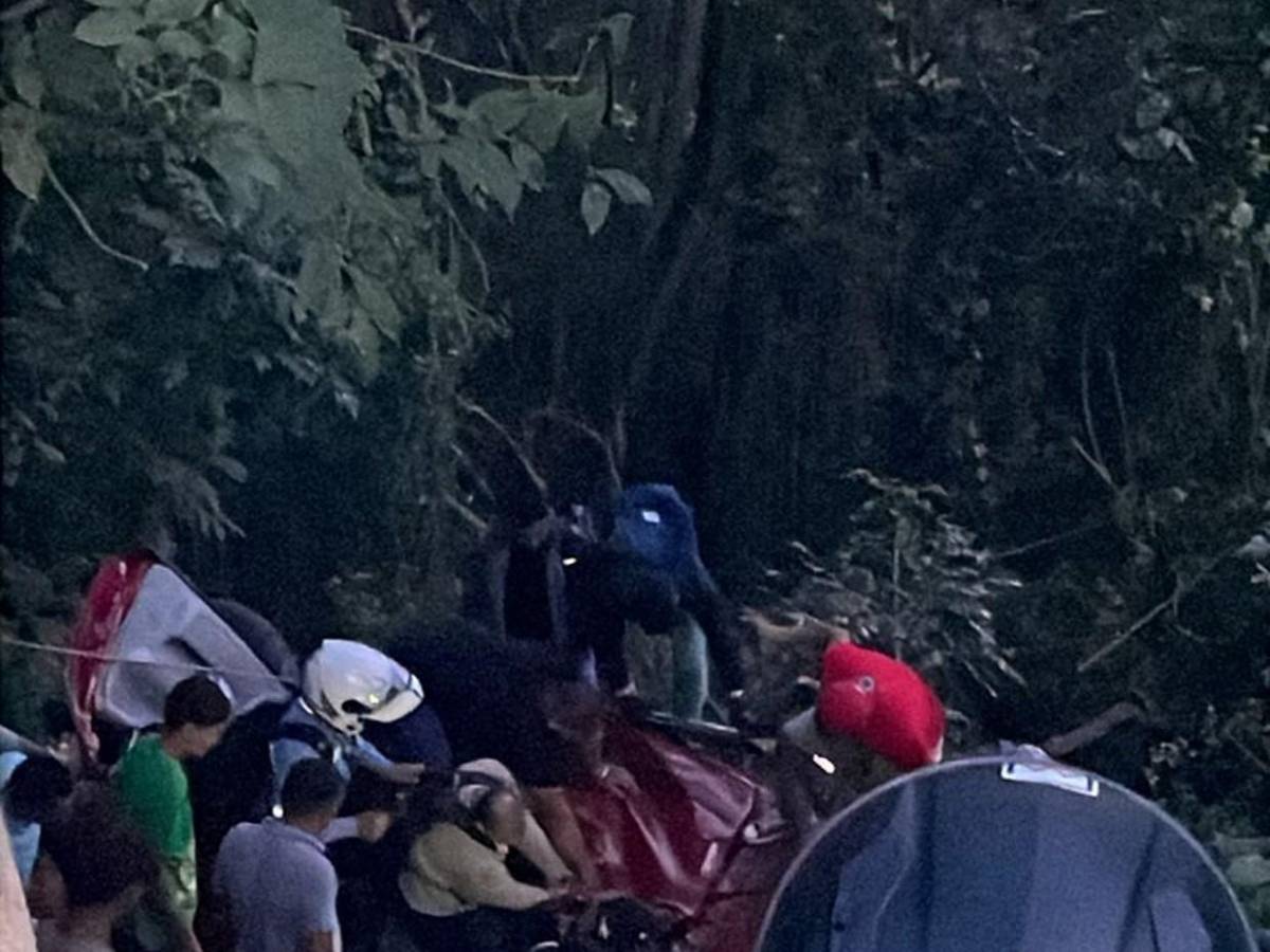 Tenían solo horas de haber aterrizado en Honduras: lo que se sabe del accidente en carretera a Olancho