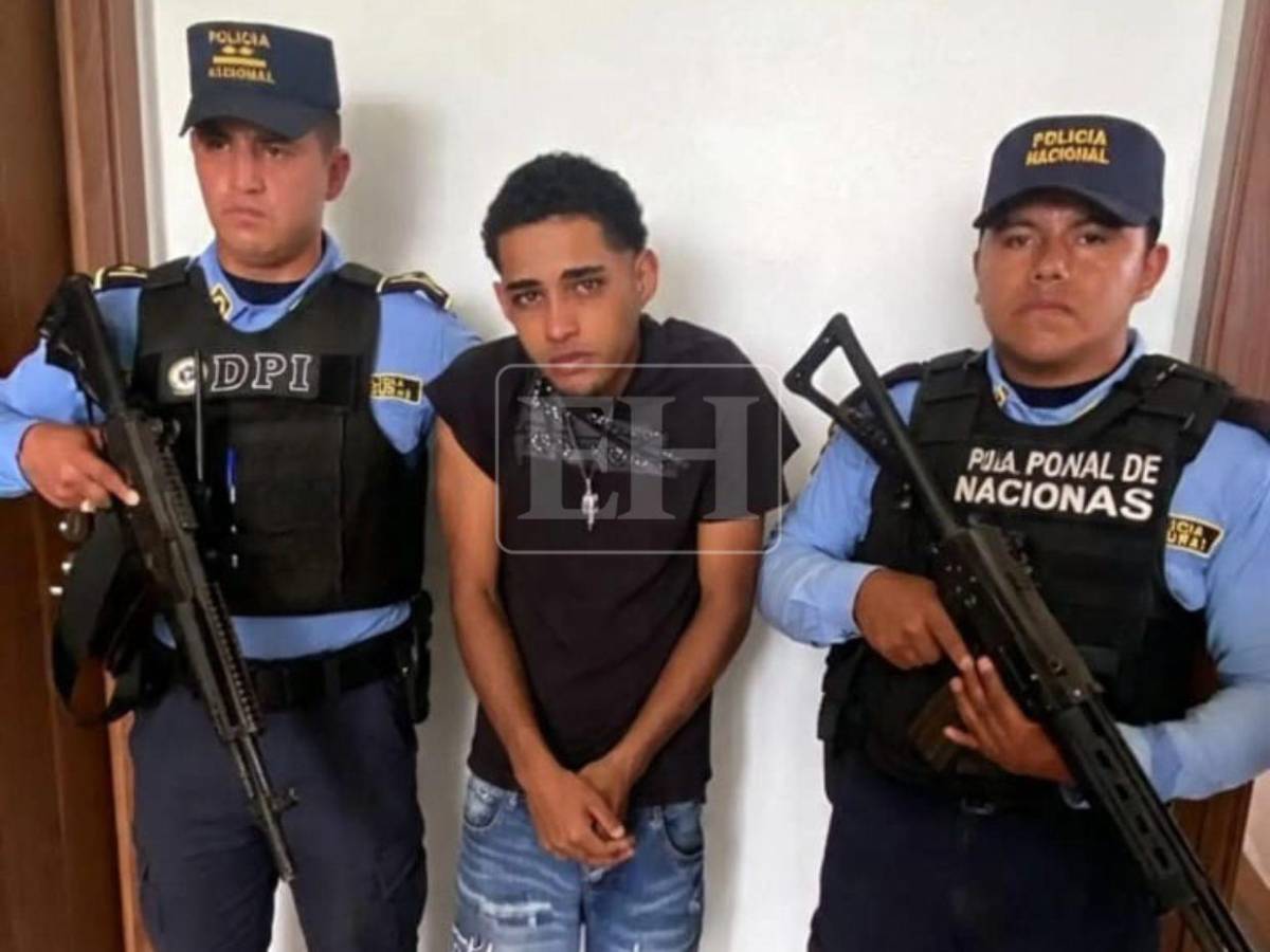 Con una sonrisa llega El Diablo a los tribunales, acusado de homicidio y robo en Olanchito