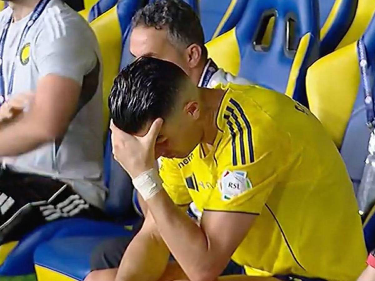 Inverosímil: Cristiano Ronaldo al borde del llanto por culpa de un compañero