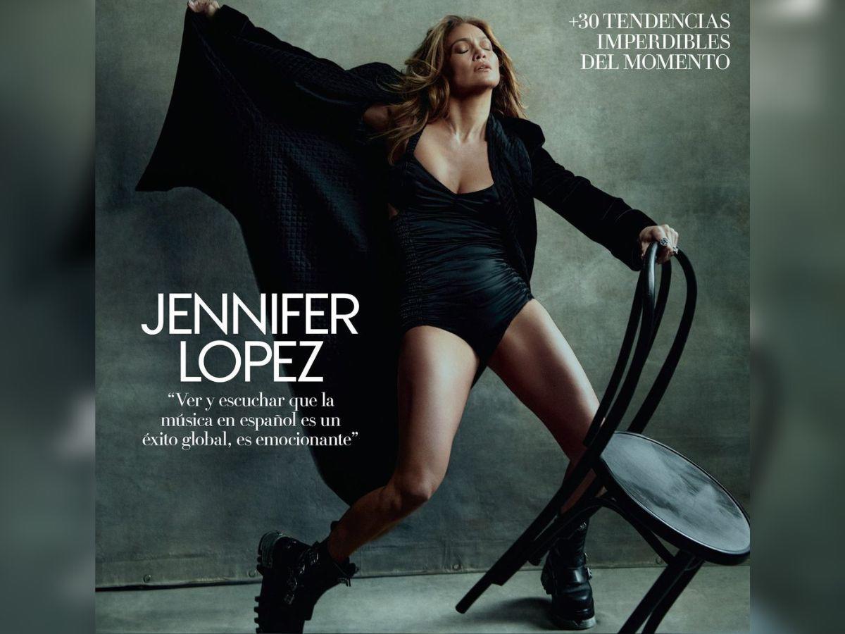 JLo radiante en portada de Vogue México