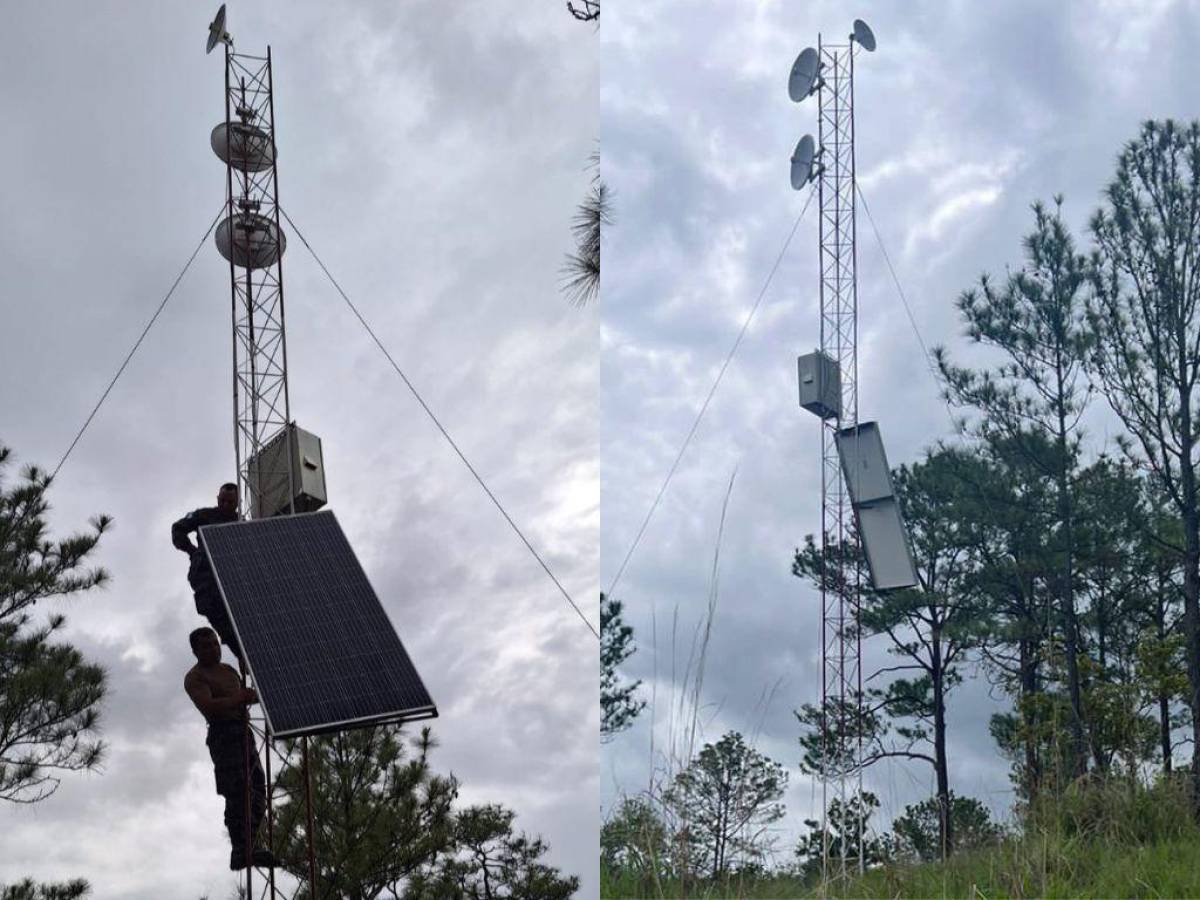 Desmantelan antenas satelitales que utilizaban reos en “La Tolva”