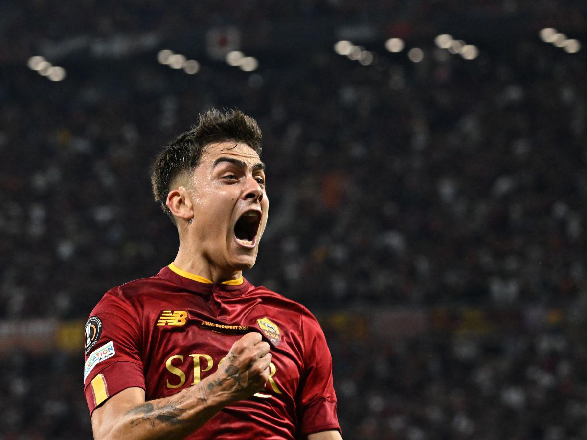 Paulo Dybala abrió el marcador en el partido.