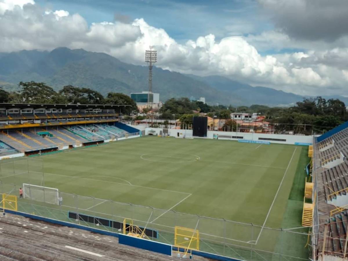 Así luce el renovado estadio Morazán previo al arranque del Premundial-Sub-17 de Concacaf