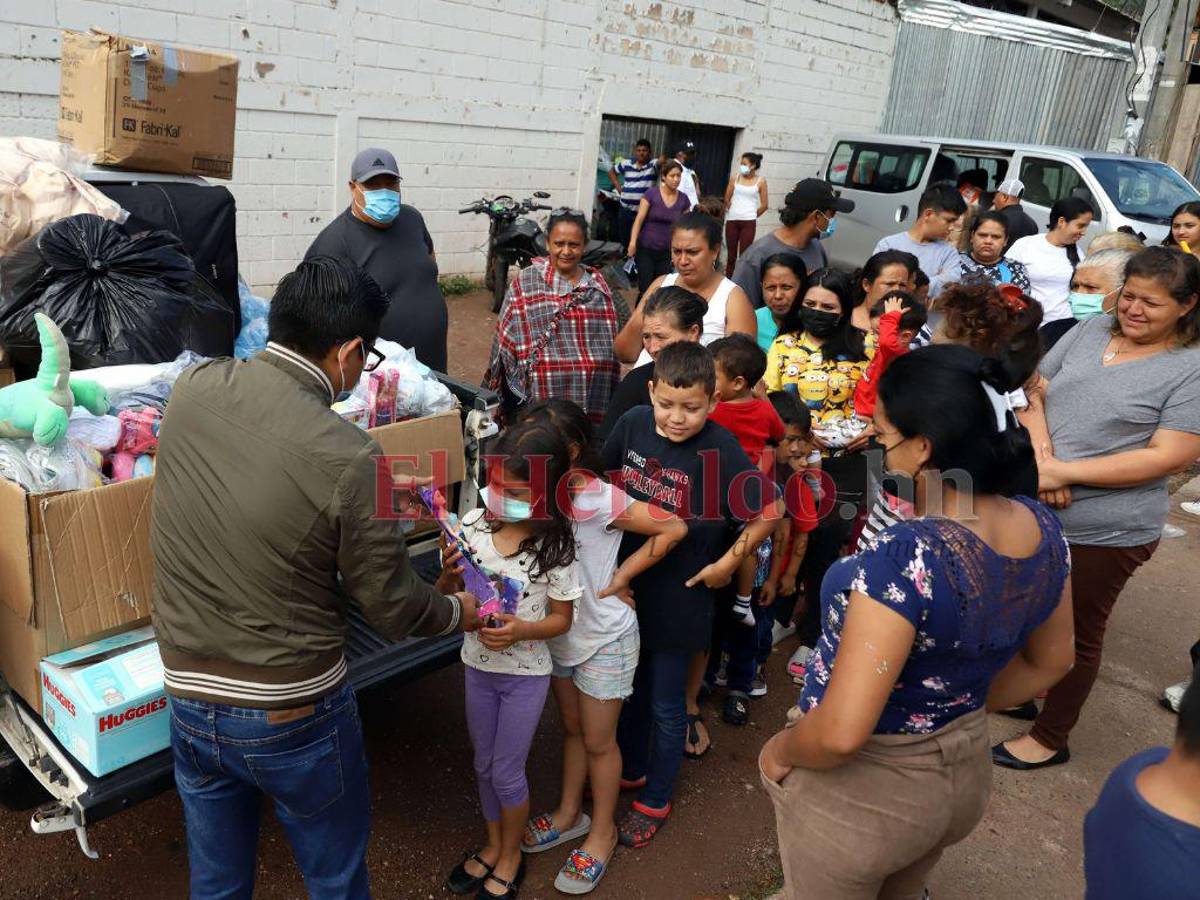 Donativos llenos de amor y esperanza para albergados