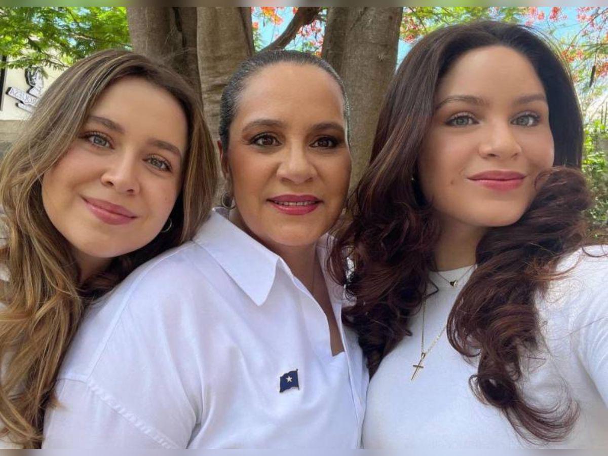 Una de las hijas de JOH lanza su precandidatura como diputada Una de las hijas de JOH lanza su precandidatura como diputada