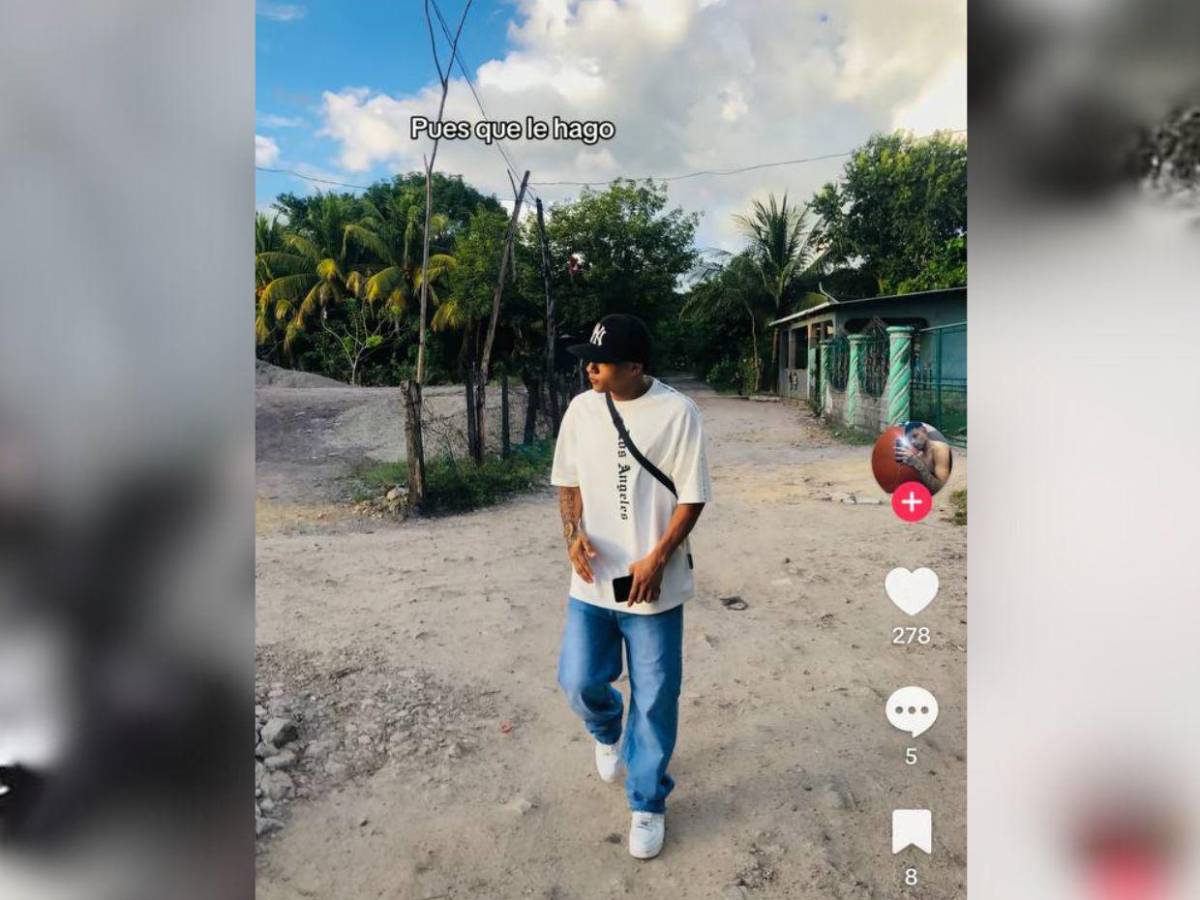 Tiktoker muere de forma violenta en Potrerillos, Cortés: ingresaron a su casa y lo acribillaron