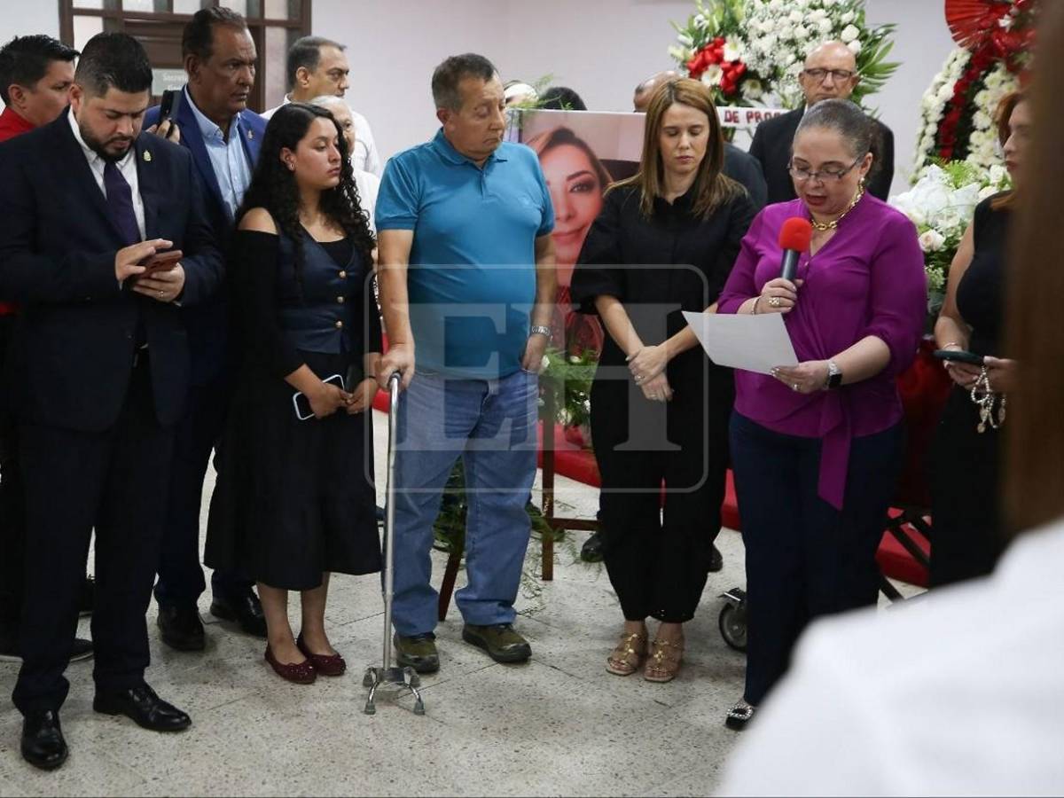 Último adiós a magistrada Miriam Barahona: Partido Liberal le rinde homenaje póstumo