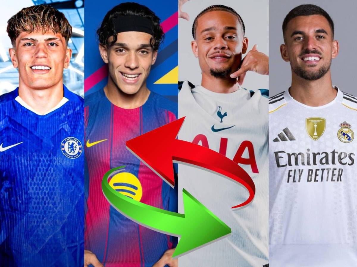 Nuevos fichajes en Real Madrid y Barcelona; Garnacho y Simons cambian de equipo en Europa