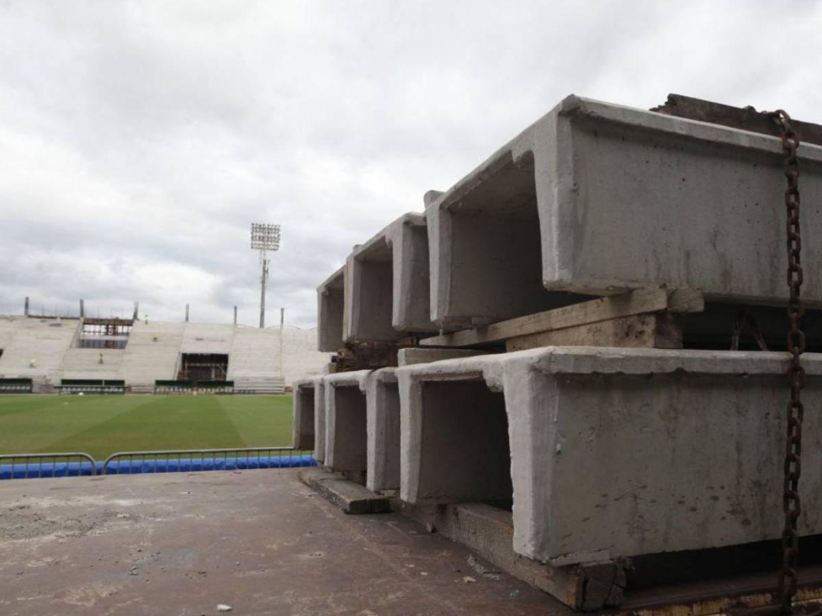 Así avanzan los trabajos de renovación en el estadio Nacional: Graderías a punto de entregarse