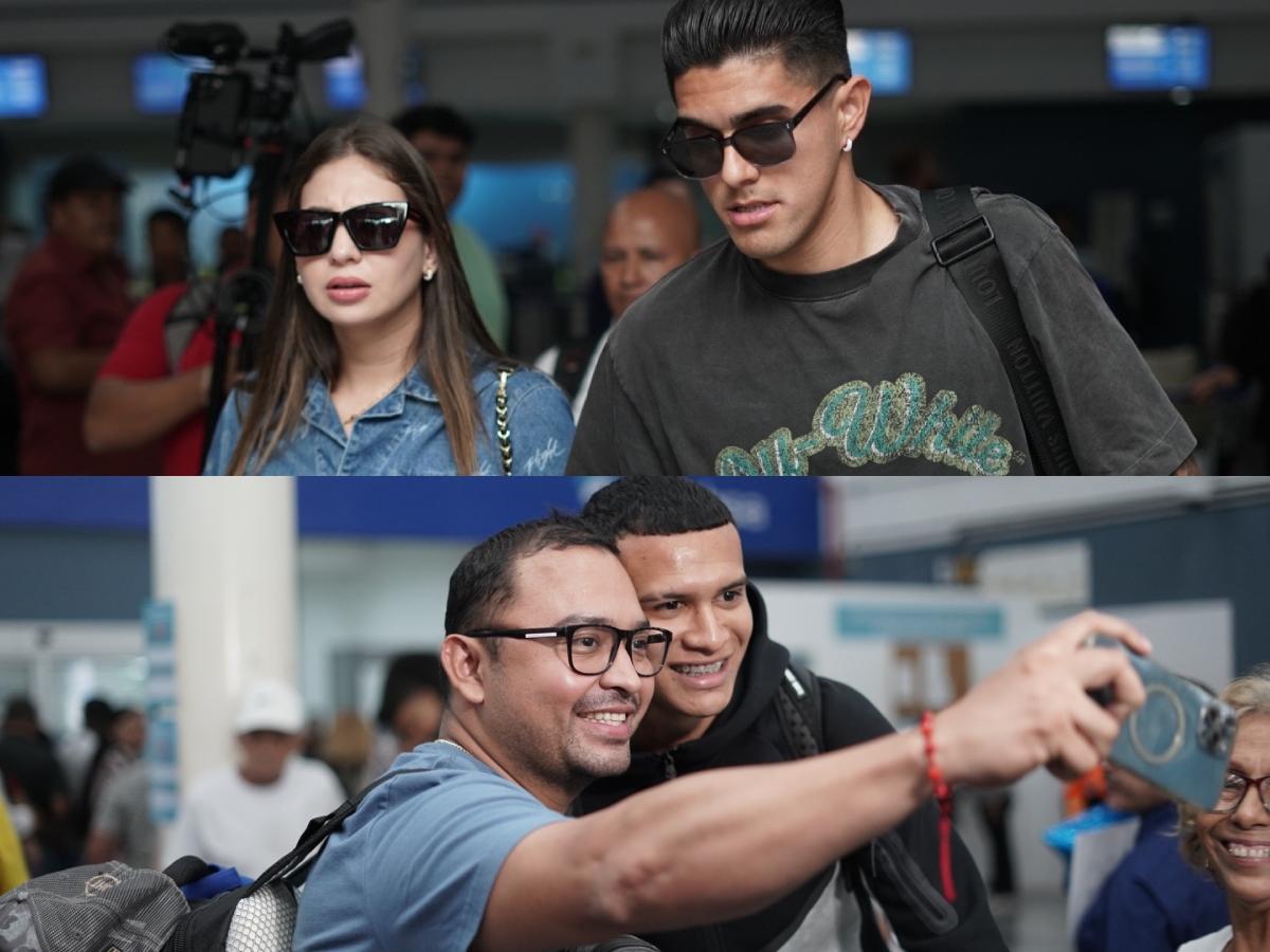 Luis Palma y Kervin Arriaga llegaron a Honduras para enfrentar a México: Así fueron recibidos Luis Palma y Kervin Arriaga llegaron a Honduras para enfrentar a México: Así fueron recibidos