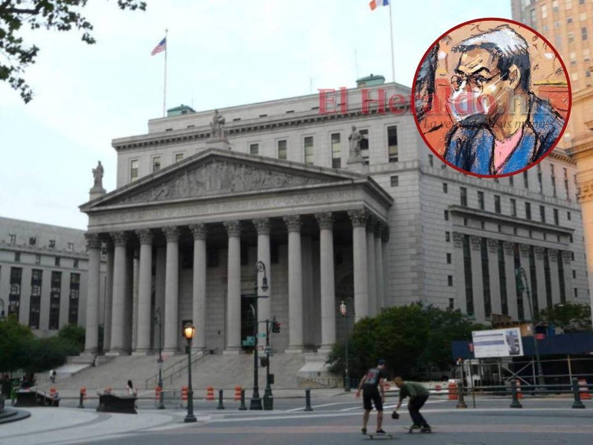 Vistiendo como reo, así llegó Juan Orlando Hernández a su segunda audiencia