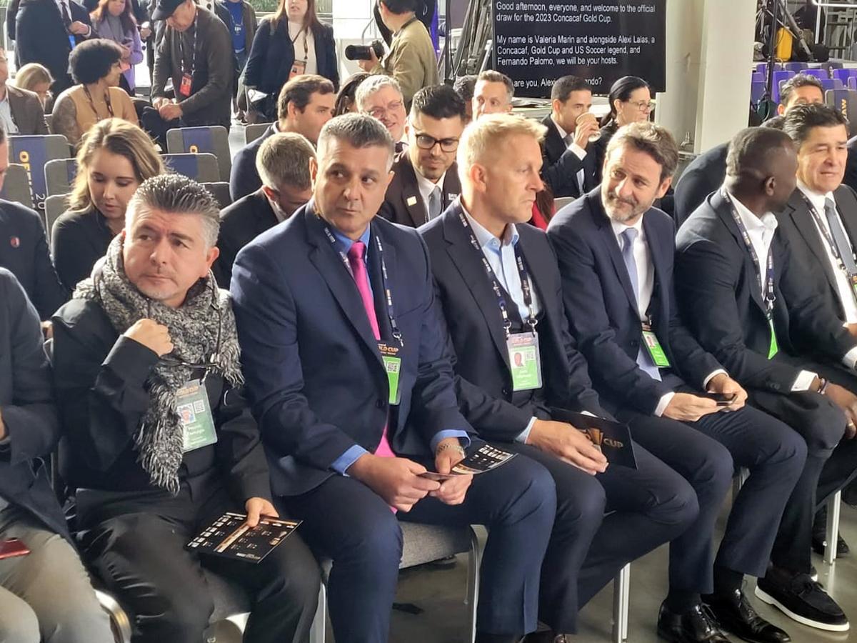 Diego Vázquez estuvo presente en el evento.