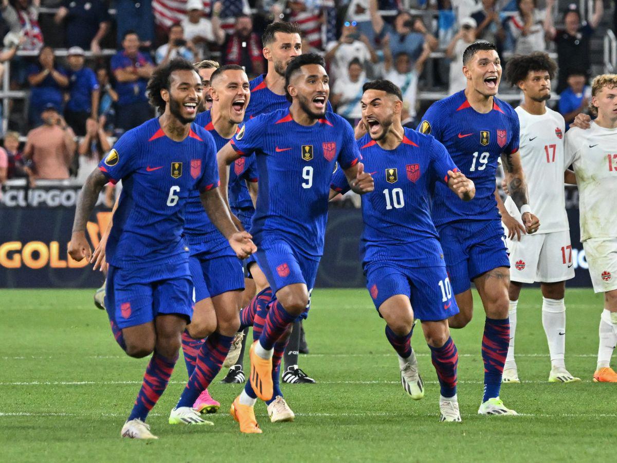 Estados Unidos derrotó en penales a Canadá y selló su boleto a semifinales de la Copa Oro 2023