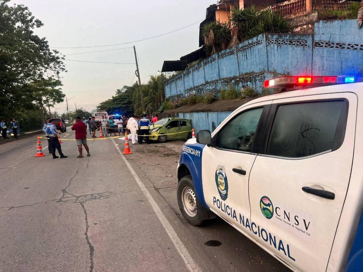 Ellos son los muertos y heridos del accidente en La Campana, Puerto Cortés