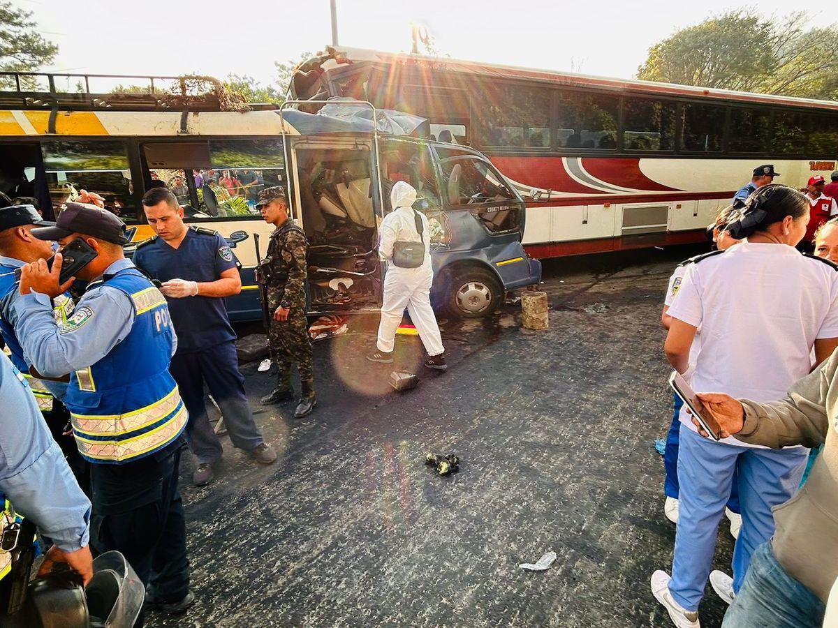 Listado de personas heridas en fatal accidente en San Juan de Opoa, Copán