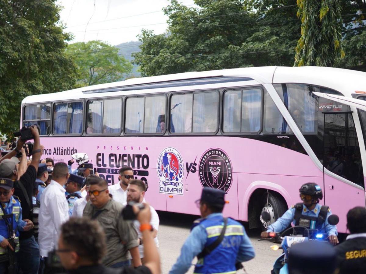 Locura total en Honduras: así fue el recibimiento multitudinario a Messi en San Pedro Sula