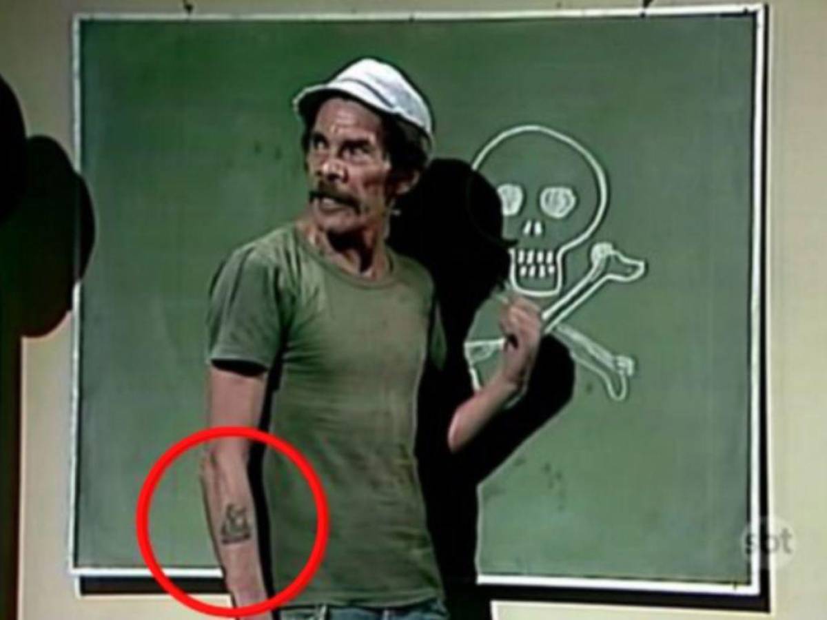 ¿Qué significaba el tatuaje que llevaba “Don Ramón” en El Chavo del 8?