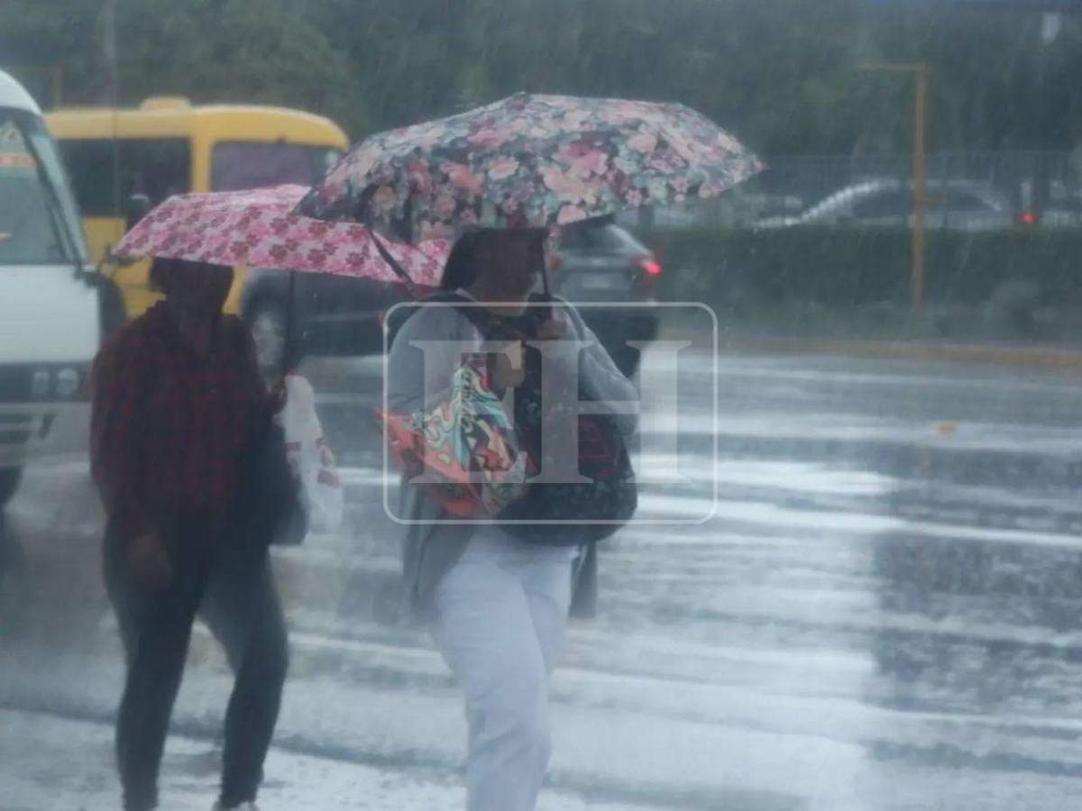 Estos son los departamentos donde se esperan lluvias este sábado 13 de junio; SPS en vigilancia