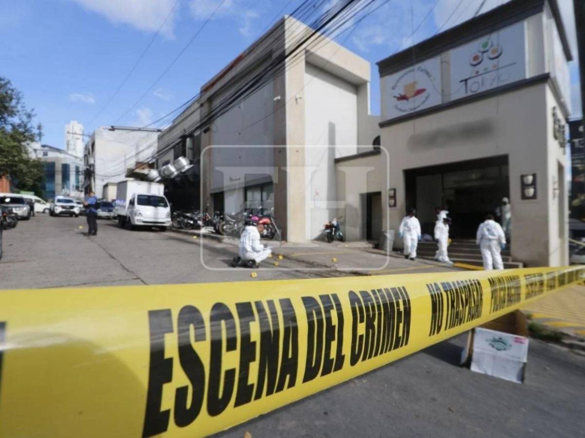 Los daños que dejó el ataque en restaurante de comida asiática en la capital